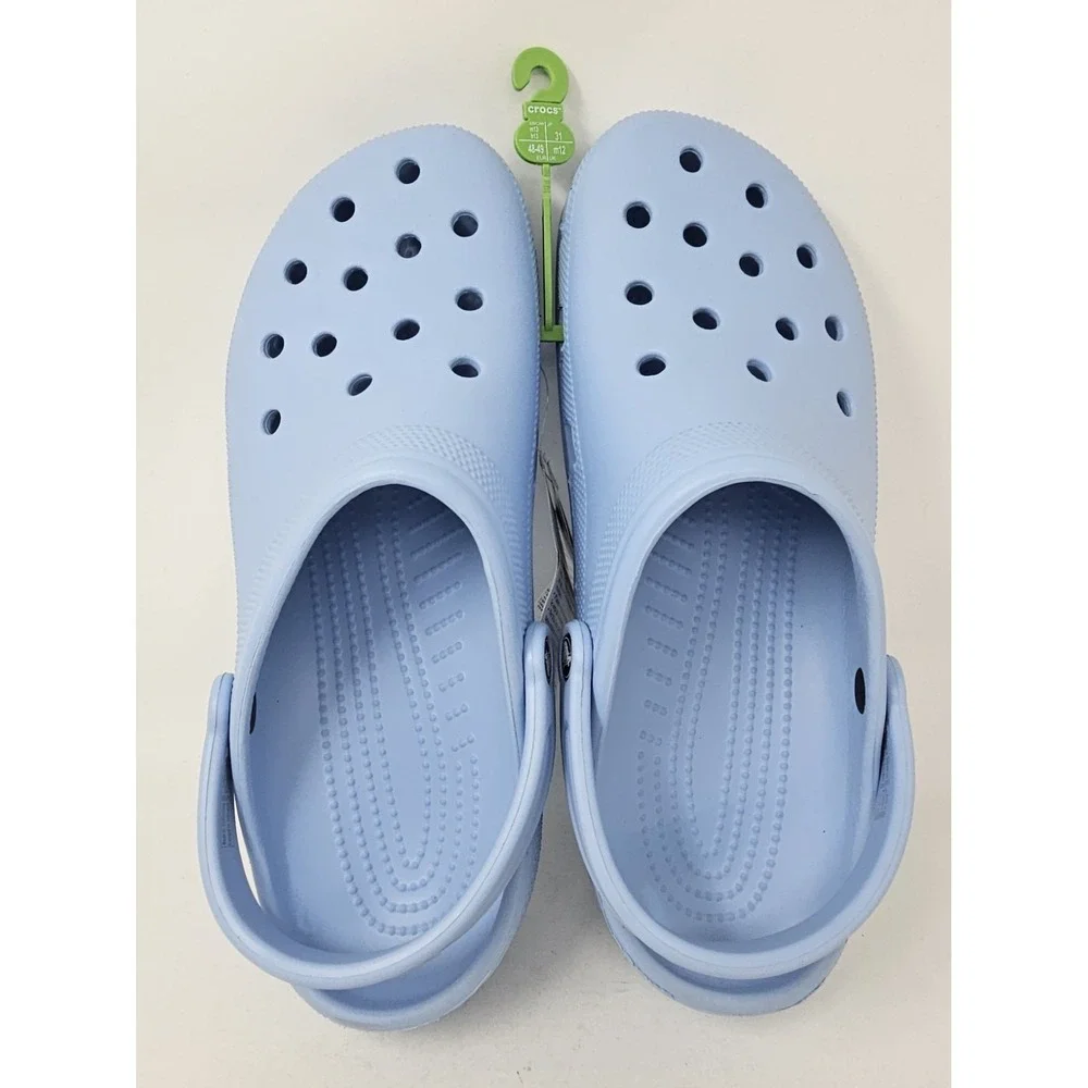 Crocs Classic Slip-On Sandals, Blue Calcite, Men's Size 13M, 10001-4NS, NEW!